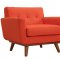 Engage Sofa in Red Fabric by Modway w/Options