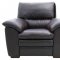 Merlot Full Italian Leather Modern Sofa & Loveseat Set w/Options