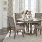 Vermillion 5Pc Dining Set 5442-54 in Bisque by Homelegance