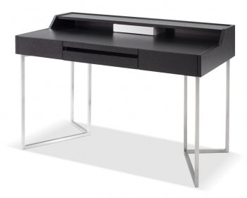 S116 Modern Office Desk by J&M in Dark Oak w/Drawer [JMOD-S116]