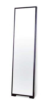 M5 Standing Mirror by Beverly Hills w/Thin Espresso Border [BHM-M5 Espresso]