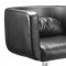 Maria Chair in Black Leatherette by Whiteline Imports