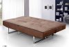 1180 Sofa Bed Brown Fabric by ESF