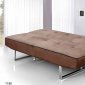 1180 Sofa Bed Brown Fabric by ESF