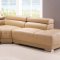 8096 Sectional Sofa in Honey Bonded Leather