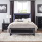 Salon Bedroom 5Pc Set 1572BK in Black by Homelegance w/Options