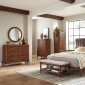 San Mateo Bedroom 222981 in Desert Teak by Coaster w/Options