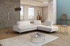 Voyager Sectional Sofa in White Full Leather by VIG