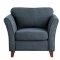 Barberton 3Pc Sofa Set 9825DG in Dark Gray by Homelegance