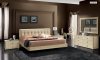 La Star Bedroom with Plano Bed in Beige by ESF w/Options