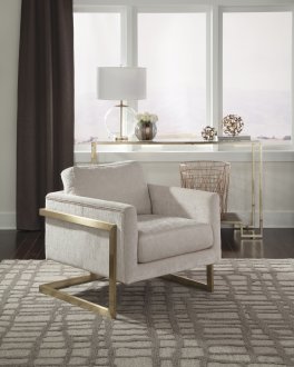 902785 Accent Chair in Ivory Fabric by Coaster