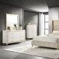 Lucia Bedroom Set 5Pc 224731 in Beige & White by Coaster