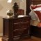 CM7168 Louisa Bedroom in Cherry w/Platform Bed & Options