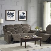 Austin Motion Sofa 2134 in Stone Fabric by NCFurniture w/Options