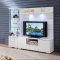 AV291-55 TV Stand in White High Gloss by Pantek w/Options