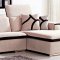 22414 Blissful Beige 2Pc Sectional Sofa in Fabric by Chelsea