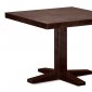 Wenge Finish Square Top Modern Dining Table