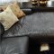 Spec Sectional Sofa by Beverly Hills in Dark Brown Full Leather