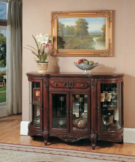 Antique Style Chocolate Classic Grand Manor Roma Credenza