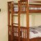 CM-BK458T-OAK University II Twin/Twin Bunk Bed in Oak