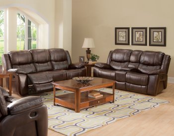 Kenwood Power Motion Sofa in Brown Fabric by NCFurniture [NFS-20-245-32 Kenwood Brown]