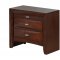 8119/Linda Bedroom Set in Brown/Merlot by Global w/Options