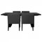 Catherine Dining Set 5Pc 106251 in Black by Coaster w/Options