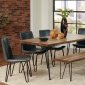 Chambler Dining Table 122231 in Honey by Coaster w/Options