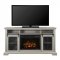 Olivia Media Console Electric Fireplace in Stone Fox by Dimplex