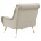 Ricci Accent Chair Set of 2 903043 in Stone Velvet by Coaster