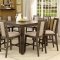 Eris II CM3213PT 7Pc Counter Height Dinette Set w/Options