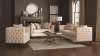 Claxton Sofa in Beige Fabric 504891 by Coaster w/Options