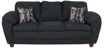 5550 Julia Sofa & Loveseat Set in Bulldozer Black by Chelsea [CHFS-TU-5550 Julia BBK]