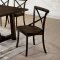 Saige 7Pc Dining Set CM3138T in Burnished Oak