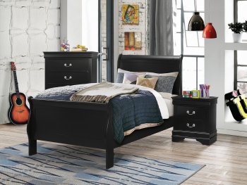 Louis Philippe Kids Bedroom 4Pc Set 212411 by Coaster w/Options [CRKB-212411 Louis Philippe]