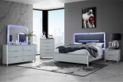 Lando Silver Bedroom by Global w/Options