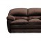 Chocolate Fabric Contemporary Sofa w/Optional Loveseat & Chair