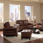 504431 Paige Sofa in Brown Bonded Leather by Coaster w/Options