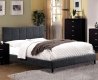 Ennis 5Pc Bedroom Set CM7678GY in Gray Fabric w/Options