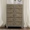 Jakarta Bedroom FOA7882 in Antique White & Beige w/Options