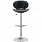 Saddleback Bar Stool Set of 4 EEI-635 in Black by Modway