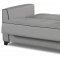 Nesta Sofa Bed Convertible in Gray Fabric by Casamode w/Options