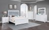 Eleanor Bedroom 223561 in White by Coaster w/Options