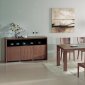 Stark Dining Set 5Pc by Beverly Hills in Walnut w/Optional Items