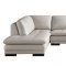 ML157 U-Shaped Sectional Sofa in Smoke Leather by Beverly Hills