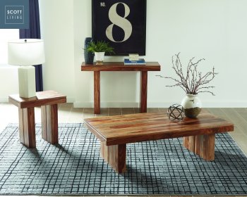 705848 Coffee Table 3Pc Set in Sheeshan - Scott Living - Coaster [CRCT-705848]