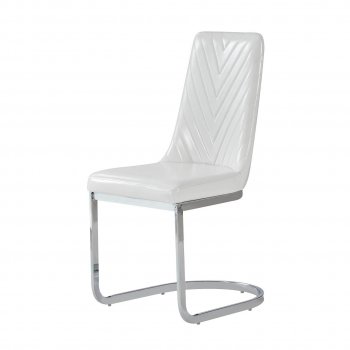 D1067DC-WH Set of 4 Dining Chairs in White by Global [GFDC-D1067NDC-WH]