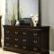 CM7816EX Louis Phillip III Bedroom in Espresso w/Options