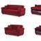 Park Ave Sofa Bed in Red Fabric by Empire w/Optional Loveseat