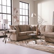 Fairhaven Sectional Sofa 501149 in Cream Fabric by Coaster